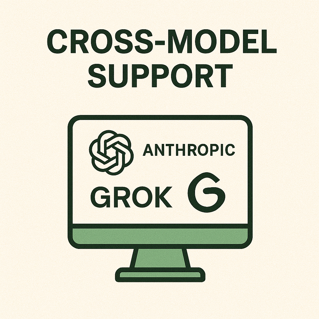 School of fish with model logo charms swimming in sync